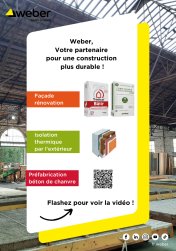 [WEBER - Weber, votre partenaire pour une construction plus durable !]